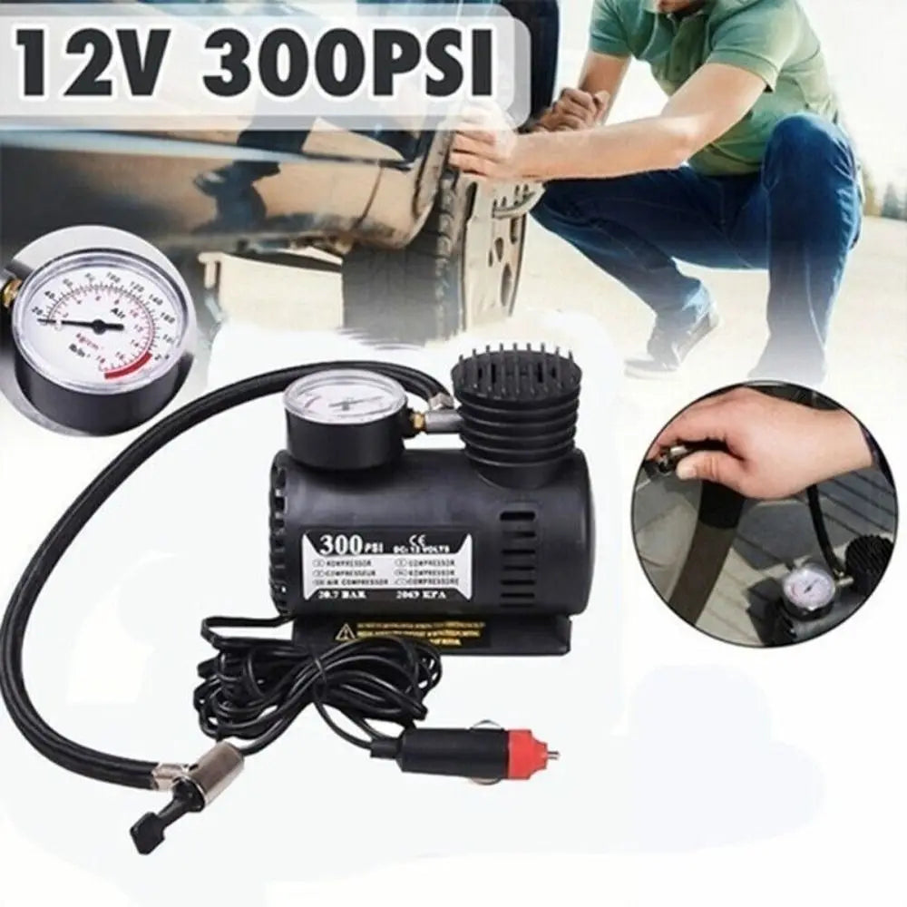 Compresor Portátil 12V AirSnap™ | Infla en segundos - Lleva tranquilidad en tu guantera