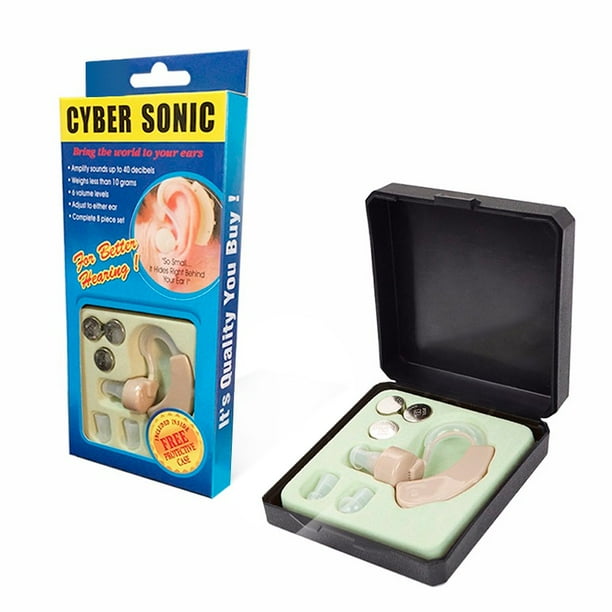 CyberSonic™ | Audífono Amplificador Sordera Premium Ortopédico