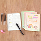 Edukids™ | Caligrafía Mágica - Set de 4 cuadernos con tinta que desaparece
