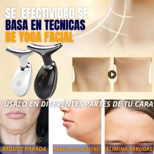 MASAJEADOR FACIAL FACELIFT ®- ELIMINA PAPADAS Y ARRUGAS
