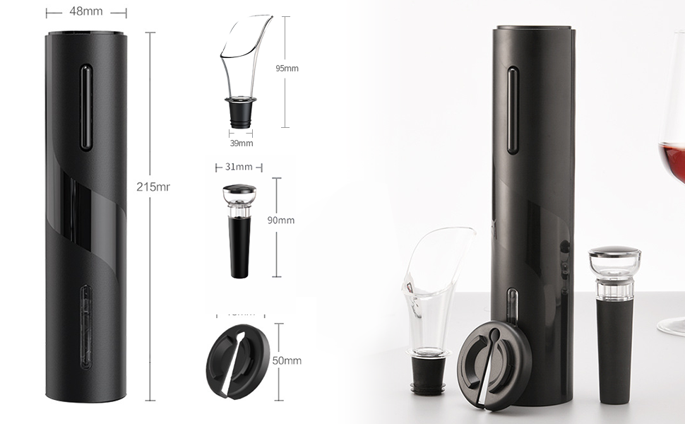WineMaster™| Set Sacacorchos Eléctrico 4 en 1