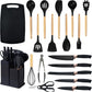 SharpCuisine™  | Set de Utensilios de Cocina – 19 Piezas de Silicona Premium