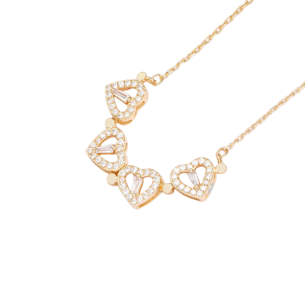 4Hearts ™ | Collar magnético de corazones 2 en 1