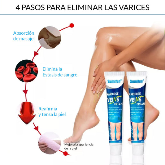 Clean SumiFun®  | 2x1 Crema Para Venas Varicosas
