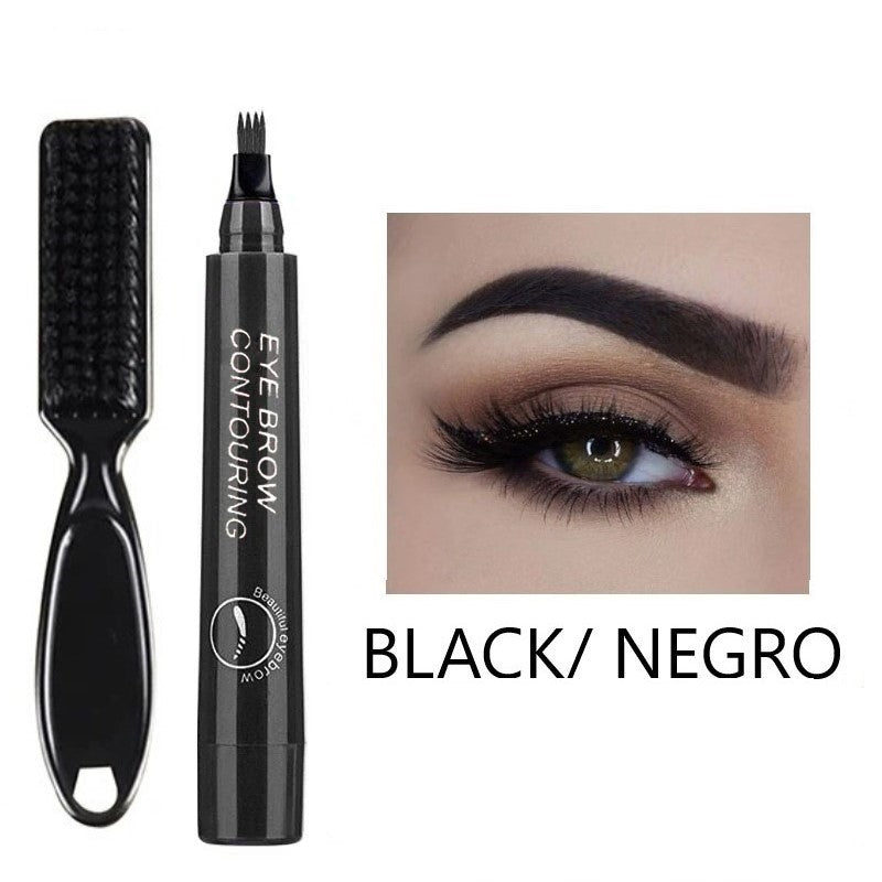 Oferta Kit Lapiz Rellenador Cejas + Cepillo Difuminador