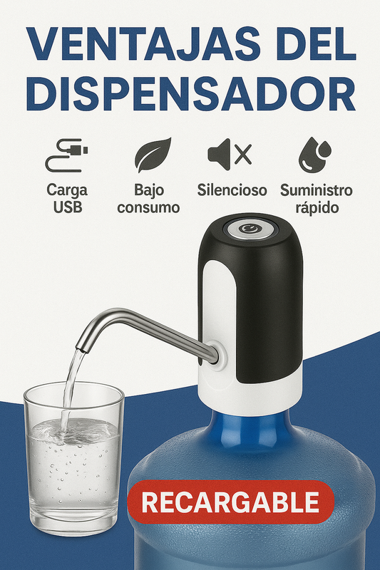 CleanPro™  | Dispensador Premium Eléctrico de Agua