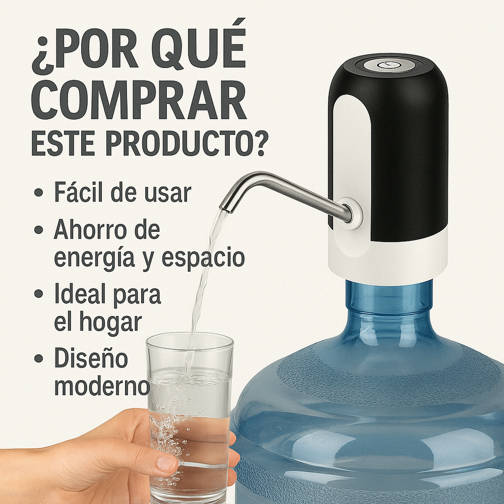 CleanPro™  | Dispensador Premium Eléctrico de Agua