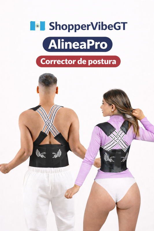 AlineaPro™ Corrector de Espalda + Envío Gratis (Debe pedir una talla mas grande de su talla original) )