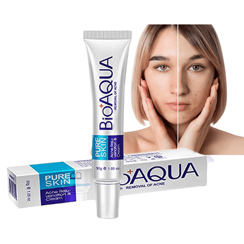 Bioaqua® | 2x1 Crema AntiAcné & Reparadora de Cicatrices de Acné