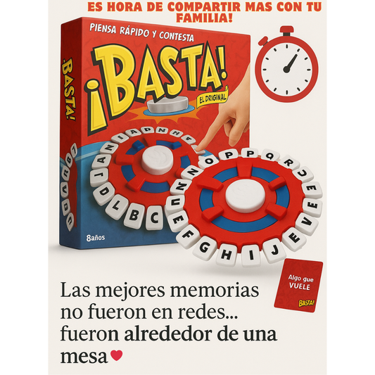 Juego Interactivo Basta™ - Piensa Rápido y Contesta!