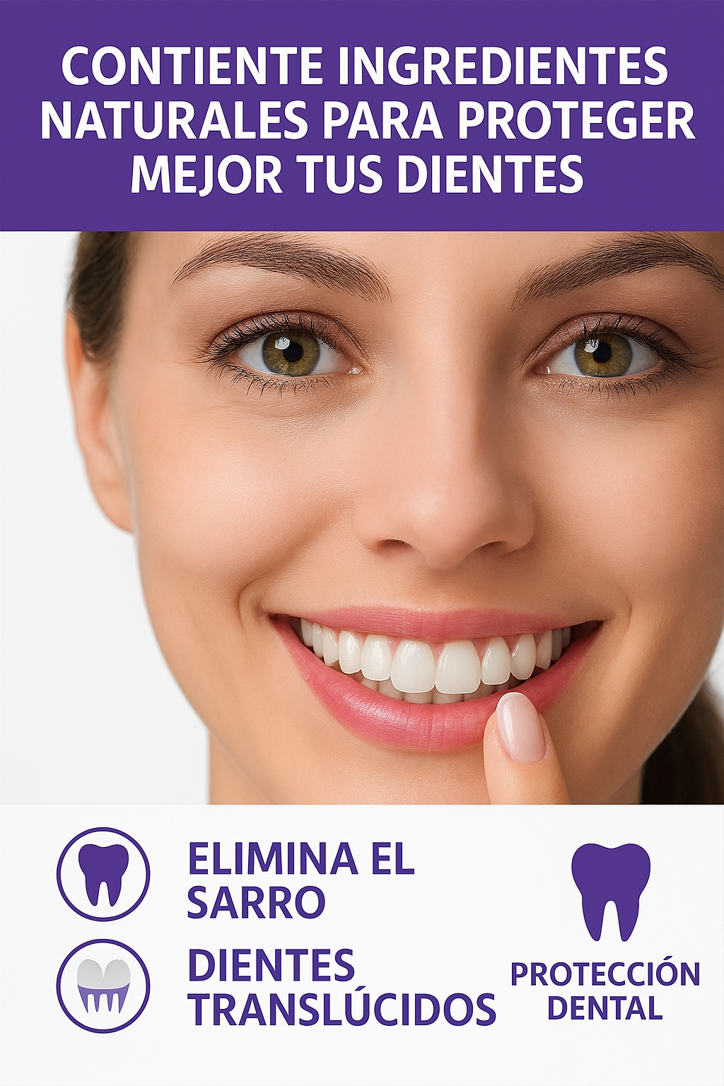 DentalClean™ | Crema Blanqueadora y Protectora Dental Morada