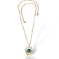 BrightGlow™ | Hermoso Collar Saturno Luna