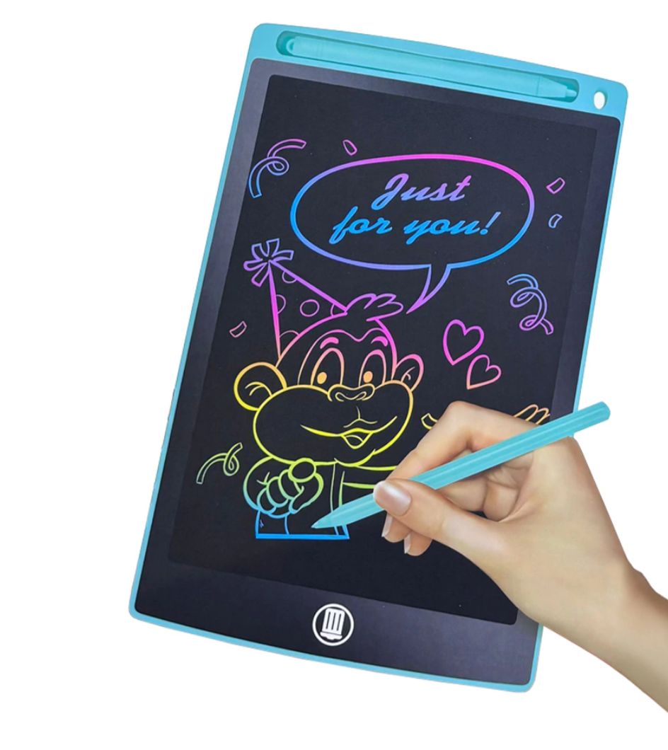2x1 Pizarra Mágica LCD de Dibujo y Escritura 10"  | Edukids™