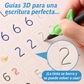 Edukids™ | Caligrafía Mágica - Set de 4 cuadernos con tinta que desaparece