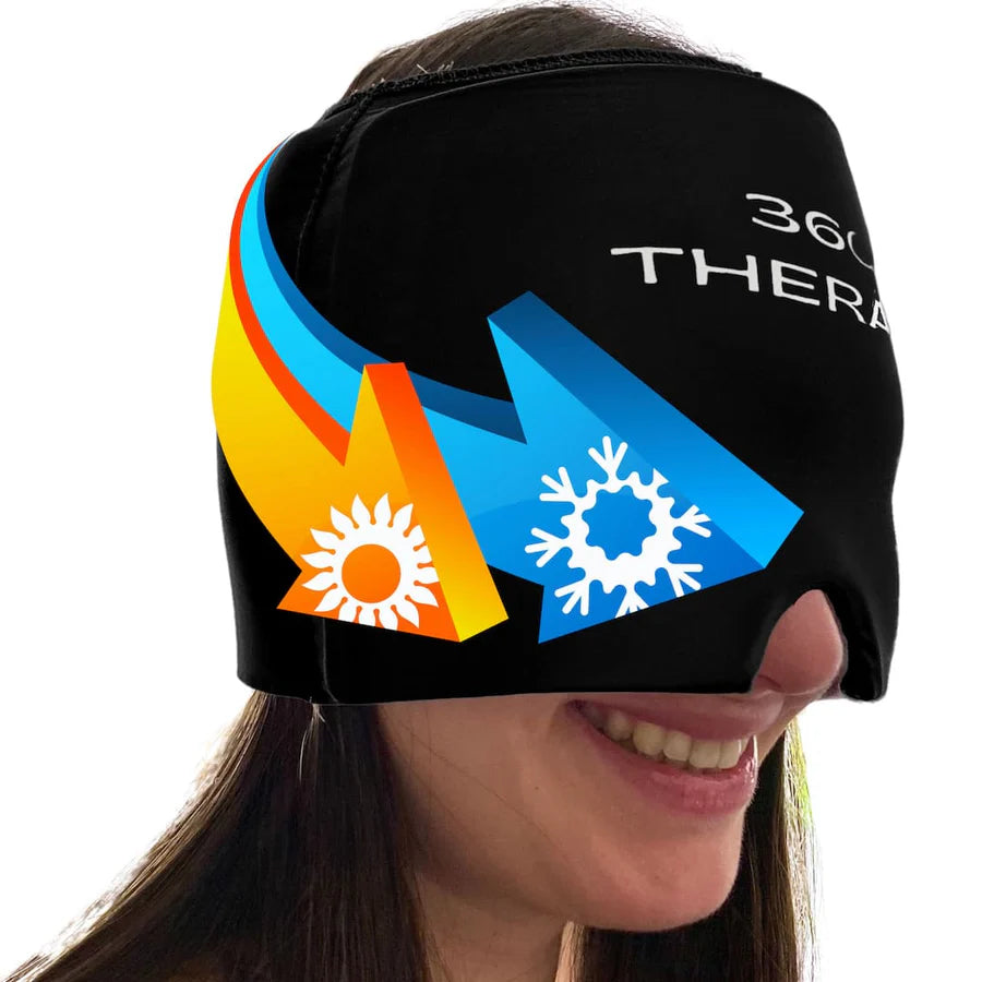 MigraCalm™ | Gorro Terapia Frío-Calor para Alivio Instantáneo Migraña/Sinusitis/Estres