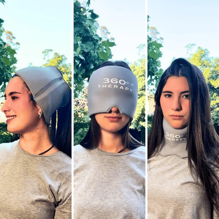 MigraCalm™ | Gorro Terapia Frío-Calor para Alivio Instantáneo Migraña/Sinusitis/Estres