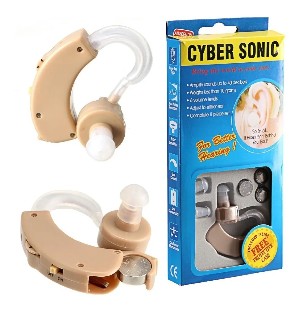 CyberSonic™ | Audífono Amplificador Sordera Premium Ortopédico