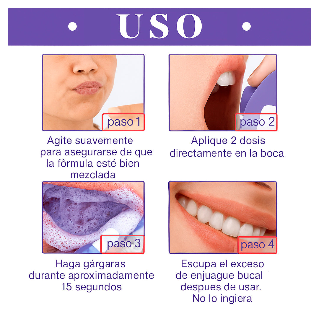 DentalClean™ | Crema Blanqueadora y Protectora Dental Morada