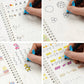 Edukids™ | Caligrafía Mágica - Set de 4 cuadernos con tinta que desaparece